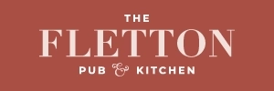the Fletton white on red logo