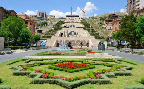 Armenia, Yerevan The Casscade