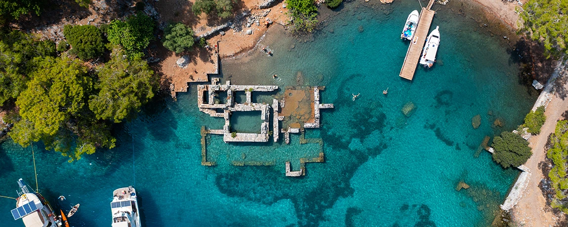 Yachts in Dalaman Turkey