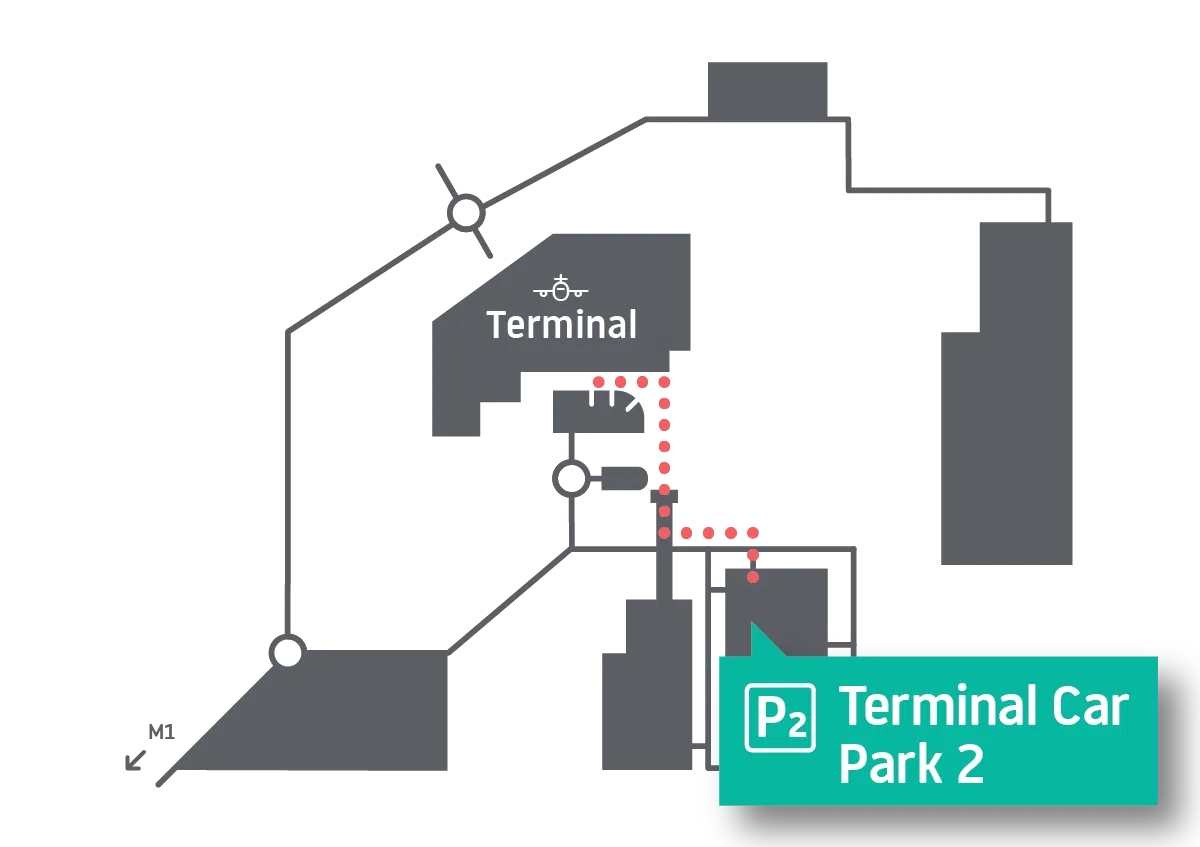 Terminal car park 2 map