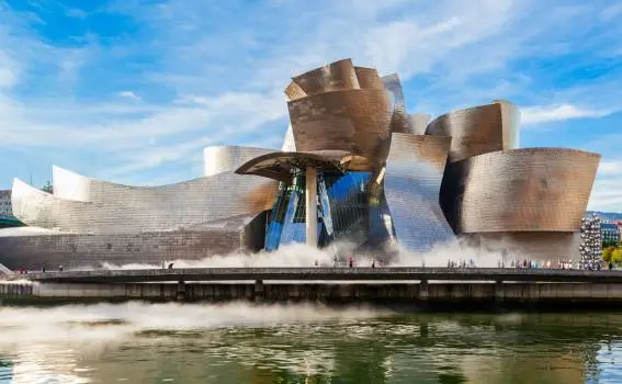 Bilbao, Spain Guggenheim Museum & Riverside
