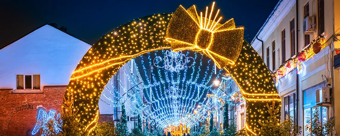 Craiova in Romania is home to Europe's largest Christmas market