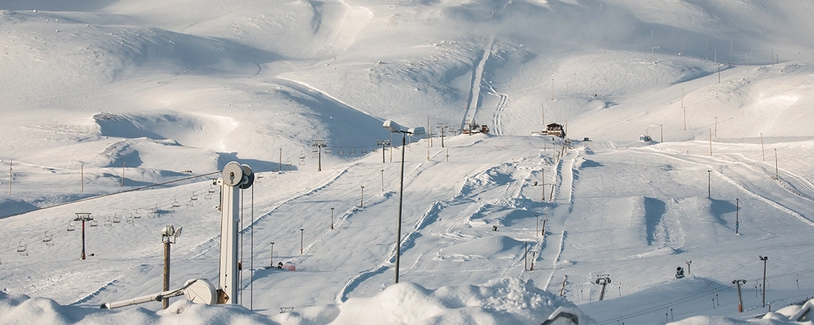 Hlidarfjall ski resort, Reykjavik, Iceland