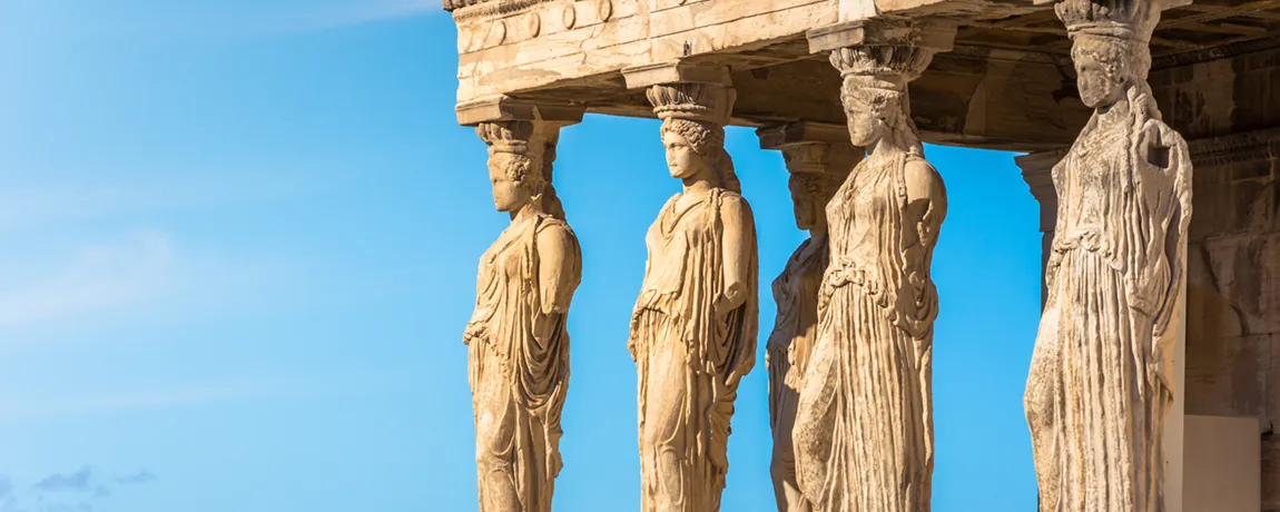 Erechtheion temple on the Acropolis of Athens Greece.webp
