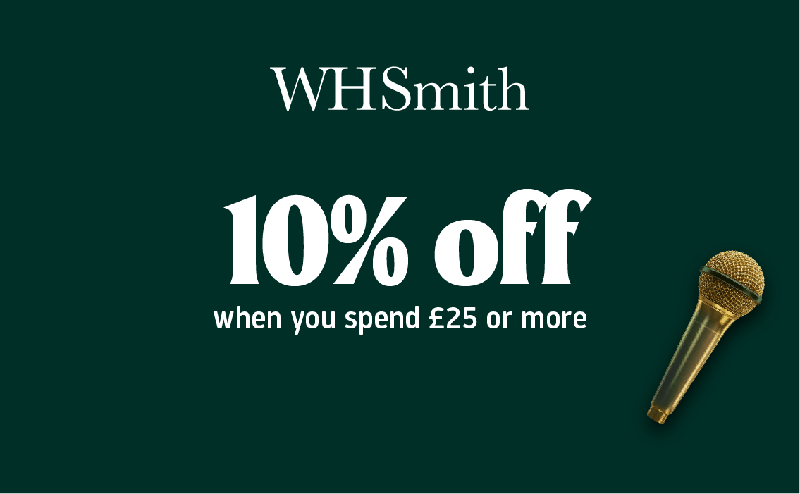 whsmith, 10% off when you spend £25 or more, Festive campaign