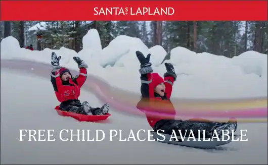 Free child places avaliable, Lapland holidays