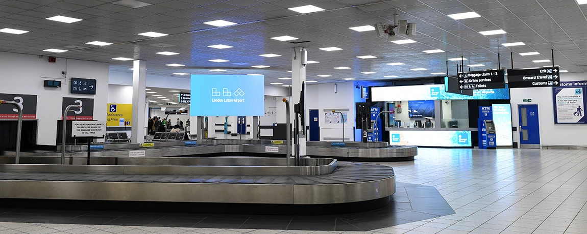 Baggage Reclaim London Luton Airport