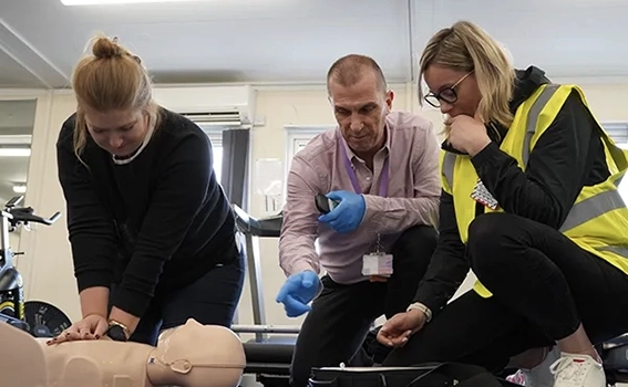 First Aid Training at London Luton Airport 