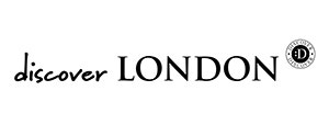 discover london black logo