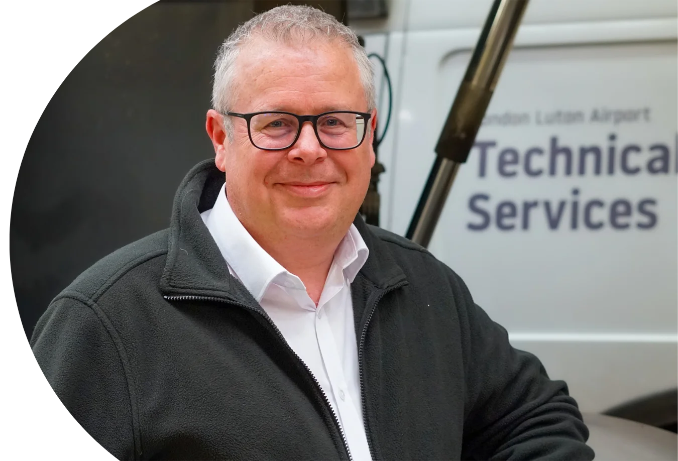 Mark Graves, Head of Technical Services, at London Luton Airport