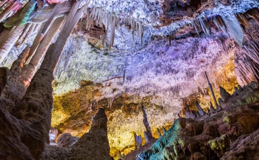 Cuevas del Ham or Caves of Hams, popular cave tours in Majorca