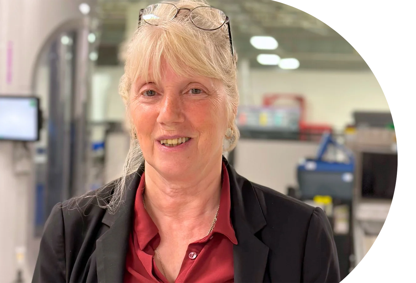 Lindy Harding, Security Duty Manager, at London Luton Airport