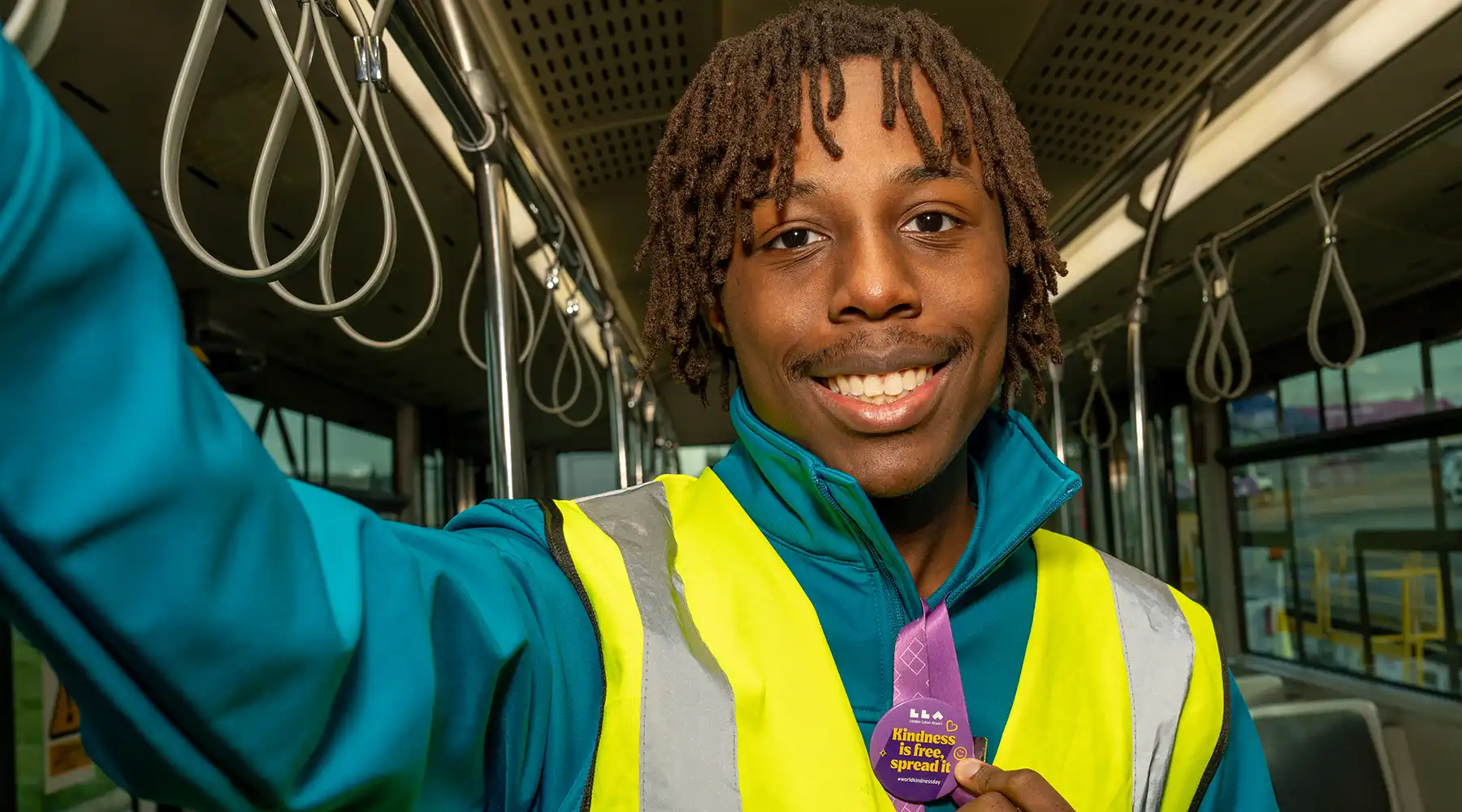 Allen, guest experience apprentice at Lonodn Luton Airport