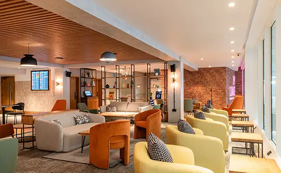 My Lounge seating area at London Luton Airport