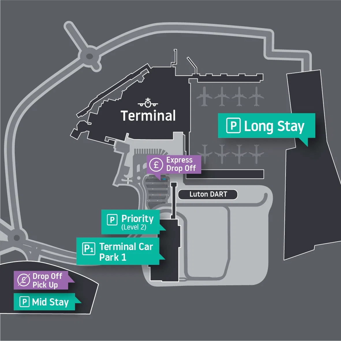 map for short stay parking page.webp