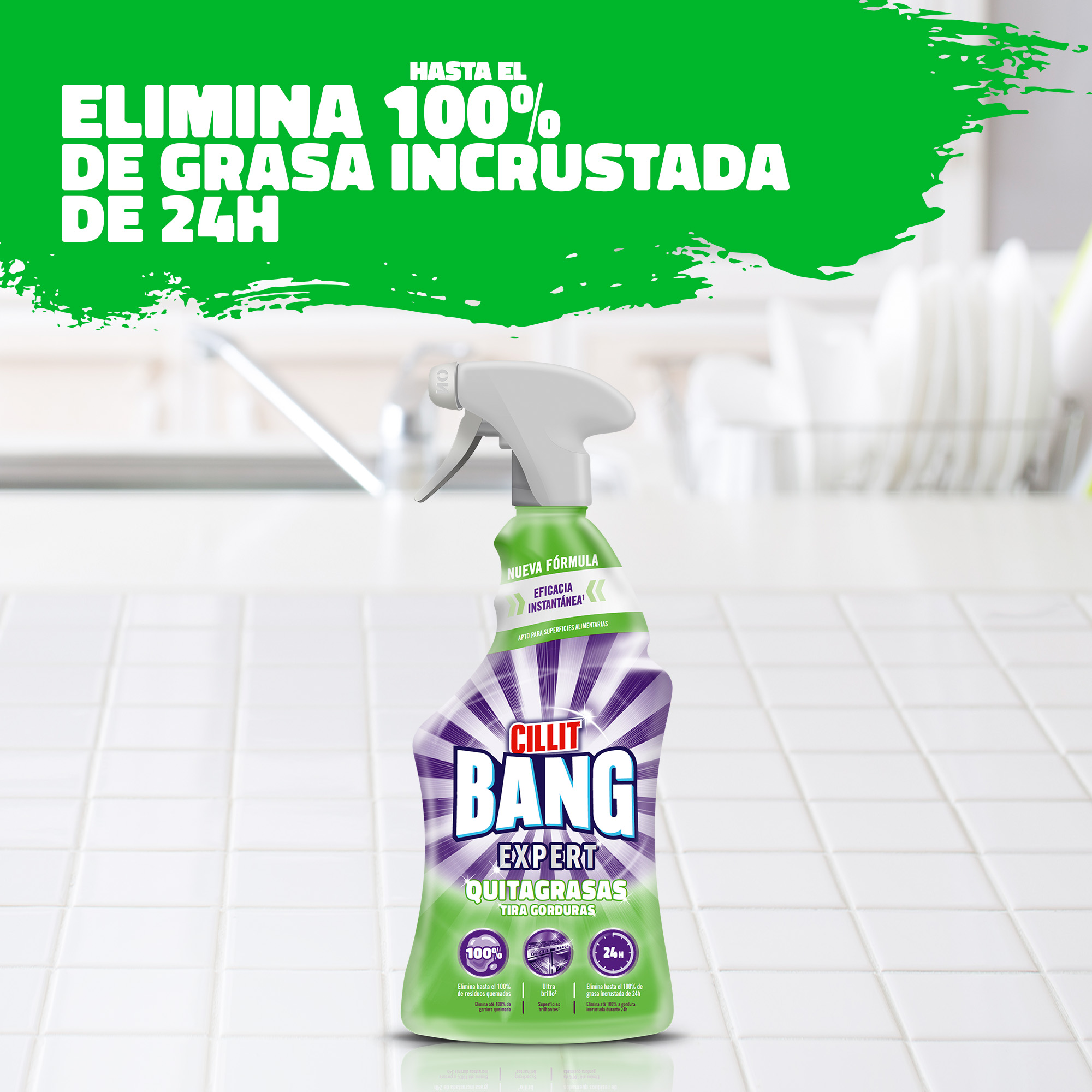 Acerca de Cillit Bang Quitagrasas