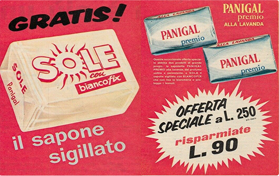 Sapone Sole Sigillato Panigal