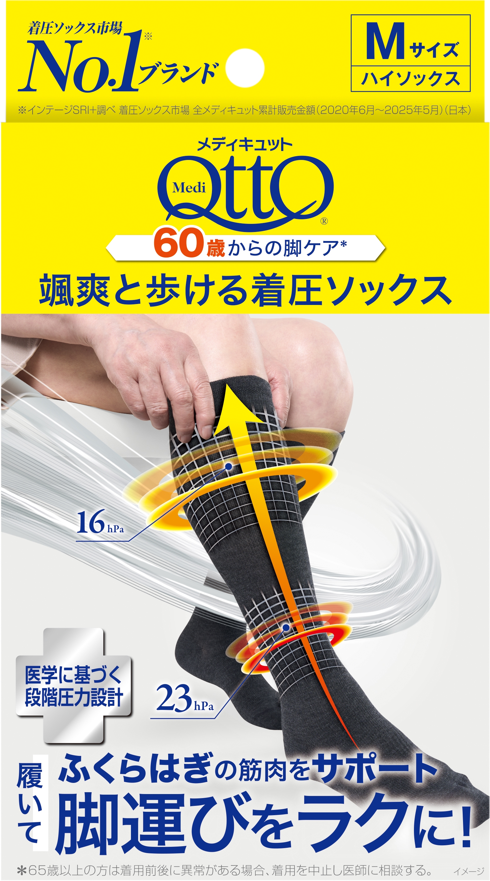 メディキュット 颯爽と歩ける着圧ソックス | Mediqtto JP