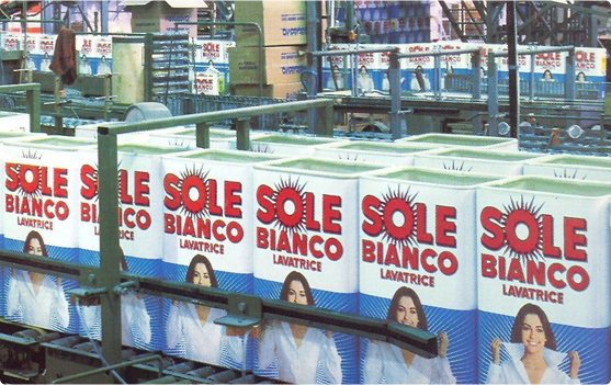 Sole Bianco Lavatrice in polvere