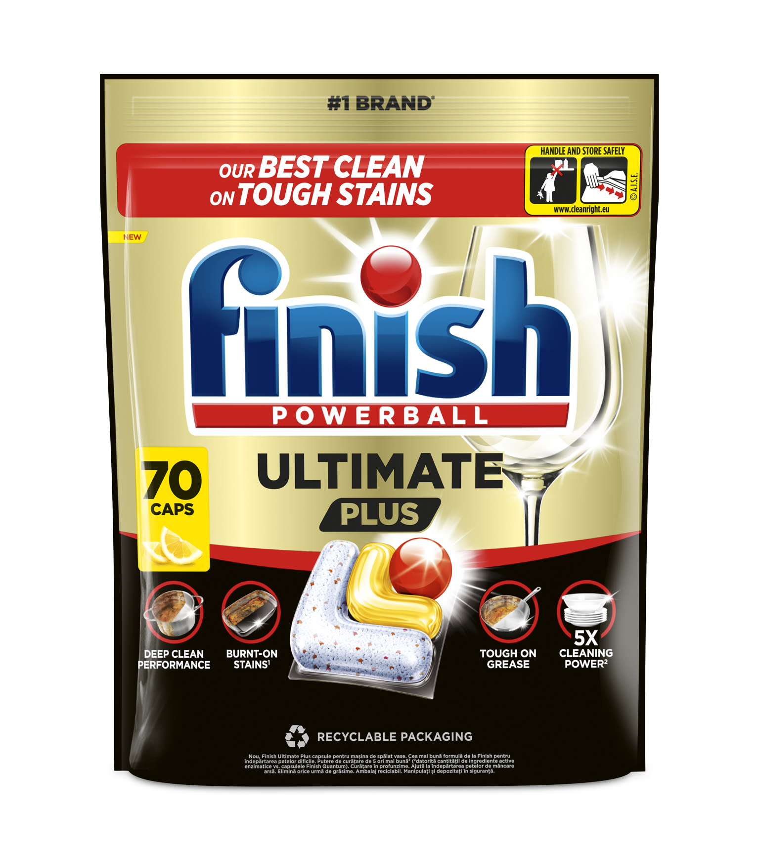  Finish Ultimate Plus Lemon 70