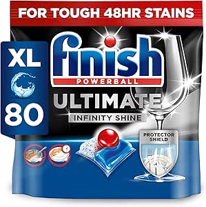 Finish Ultimate Dishwasher Detergent 80 Tablets Regular