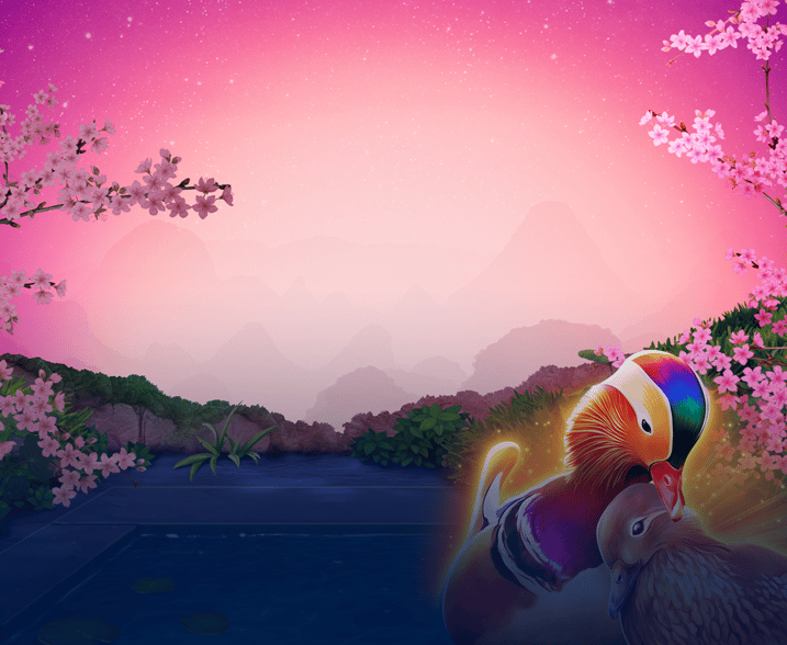 Eternal Mandarin Ducks