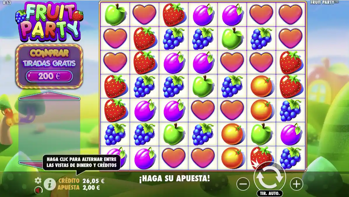fruit party slot 