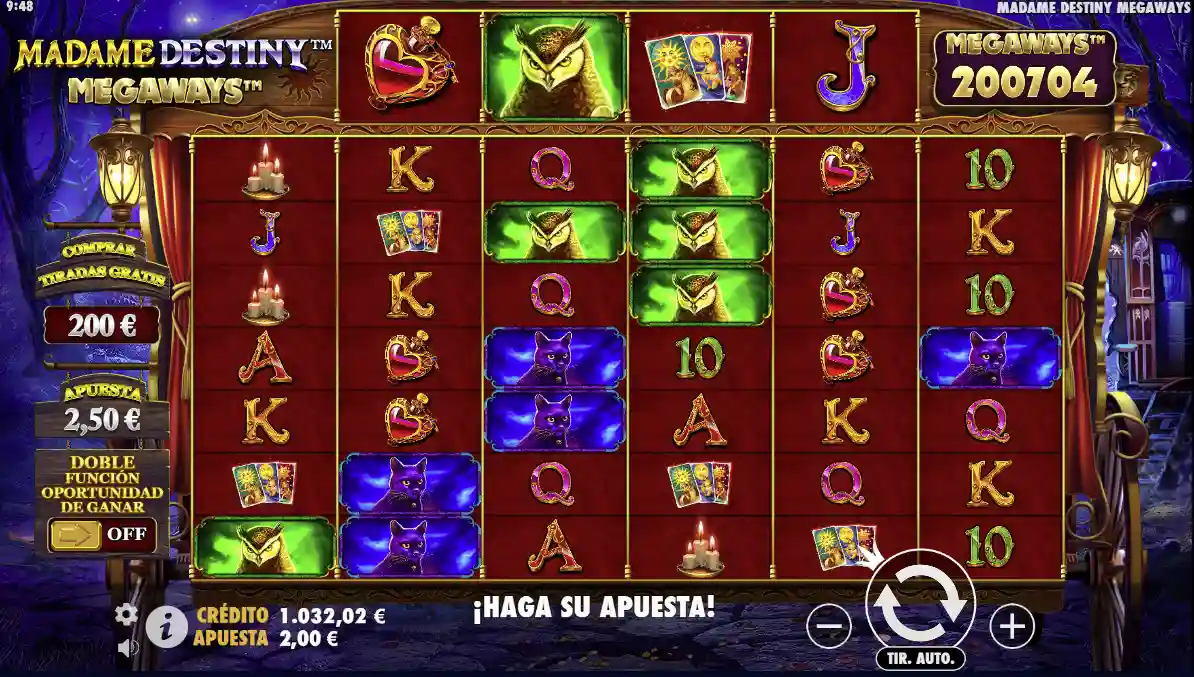Madame Destiny Megaways slot