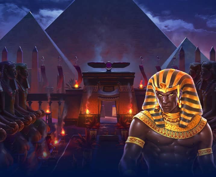Mega Fire Blaze: Khonsu God of Moon