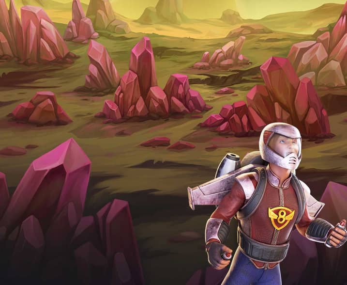 Captain 8 and the Cosmic Crystals