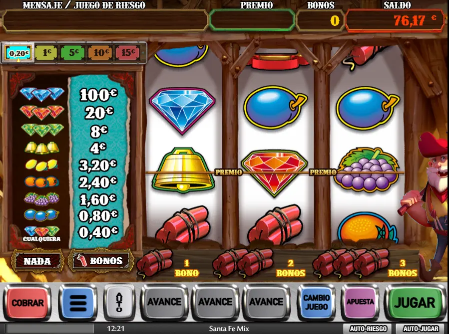santa fe slot