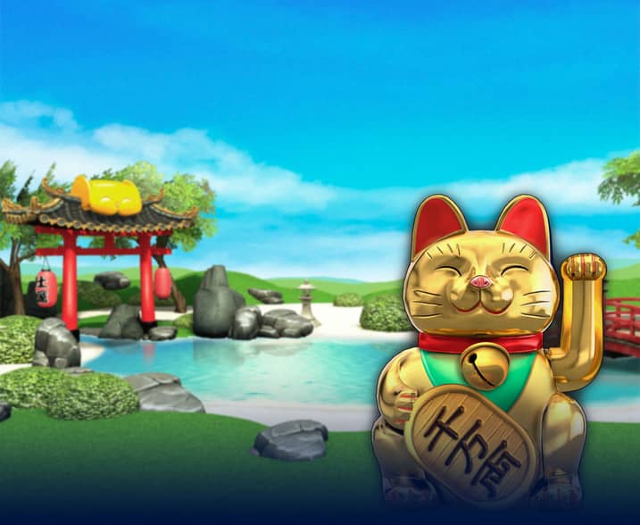 Golden Lucky Cat Bingo