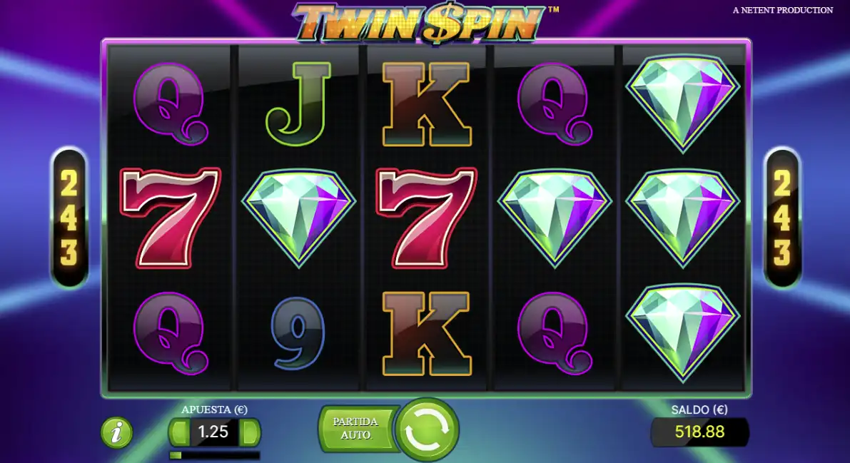 twin spin tragaperras