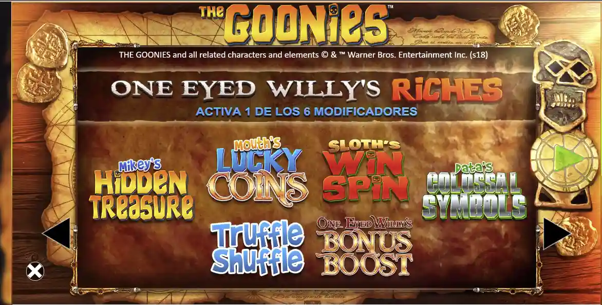 slot machine goonies 
