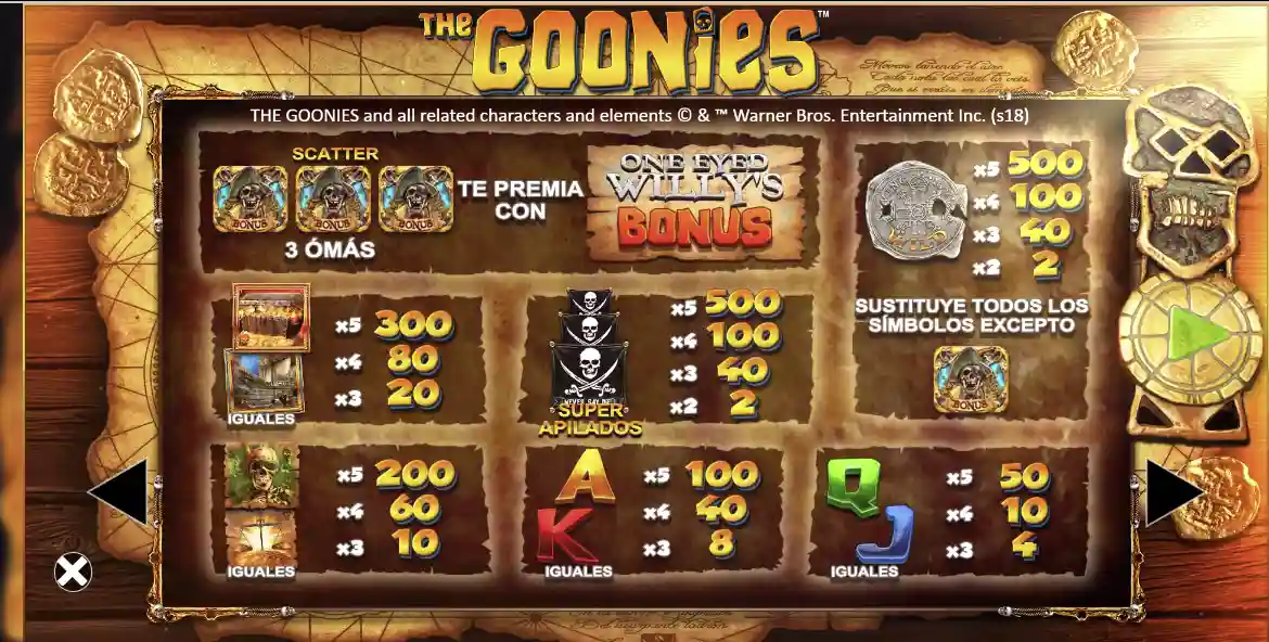 tragaperras goonies