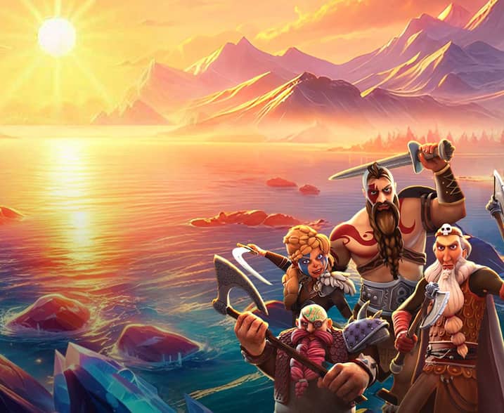4 Fantastic Vikings go fishing