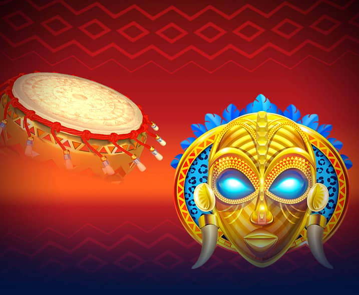 12 Masks of Fire Drums