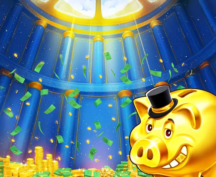 Piggies and the Bank: Cash Collect & Link