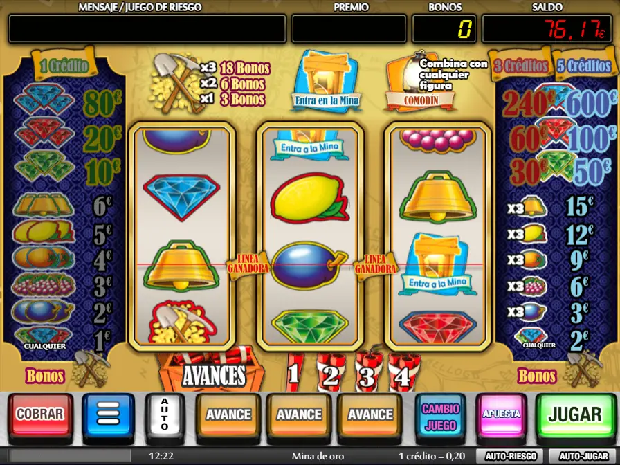 La mina de oro slot