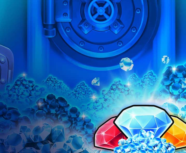 3 Glittery Diamonds