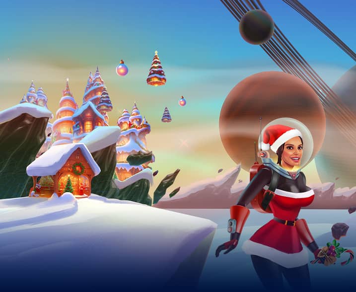 Sonia Monroy en el Planeta Navidad