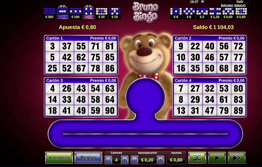 Bruno Bingo Slot