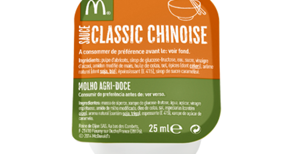 Sauce Chinoise McDo