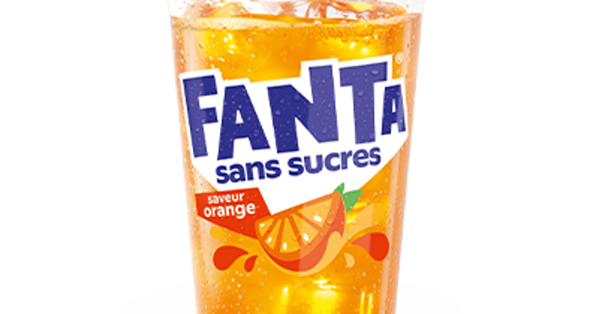 Fanta® Goût Original sans sucres | McDonald's France