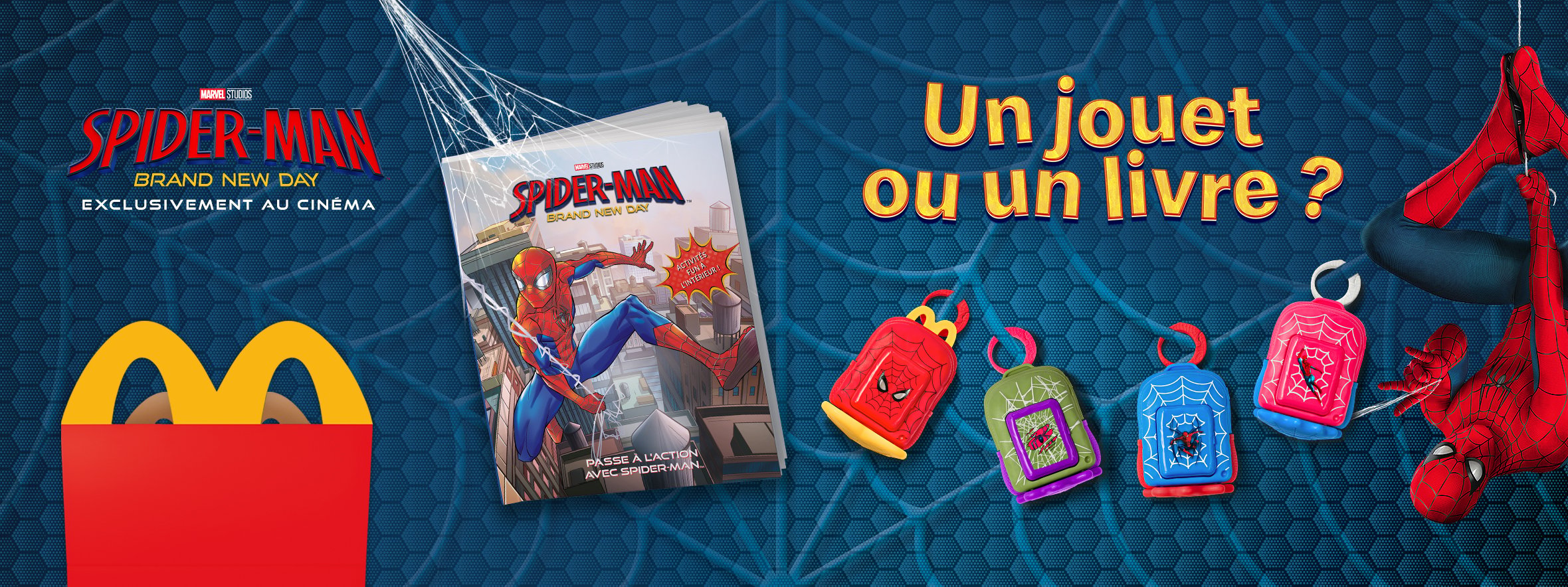 Jouets et livres en restaurant | McDonald's France