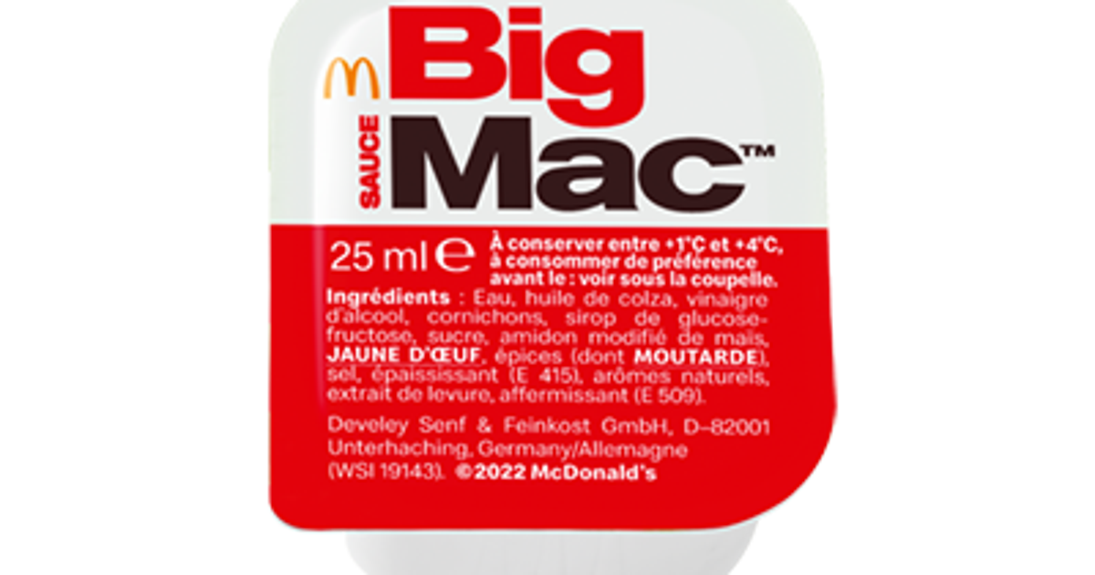La Sauce Big Mac™ McDonald