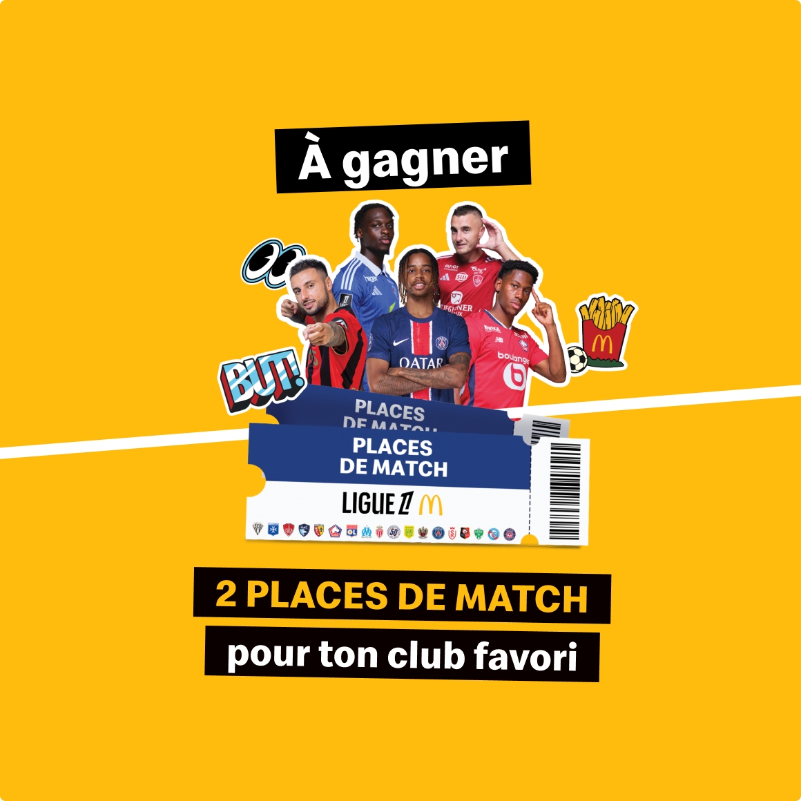Ligue 1 McDonald’s Promos, jeux et bons plans