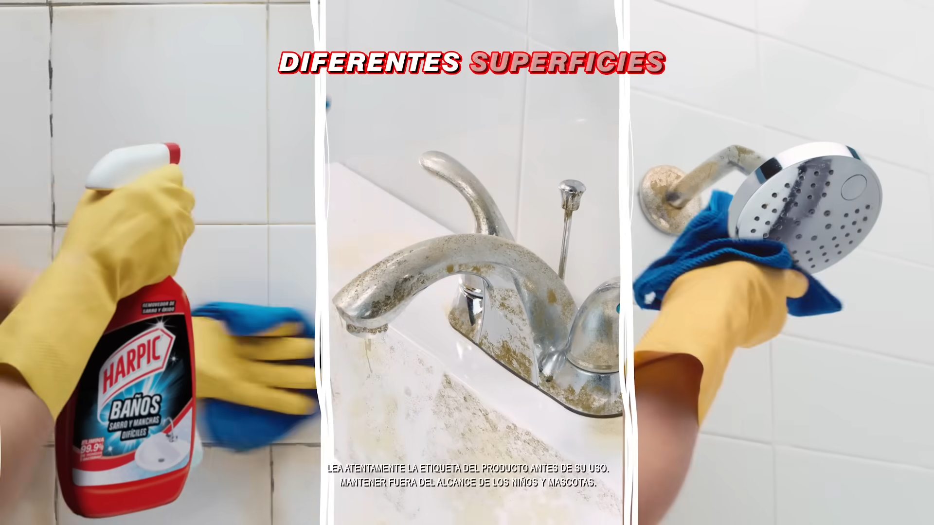 Baño limpio para tu familia con Harpic