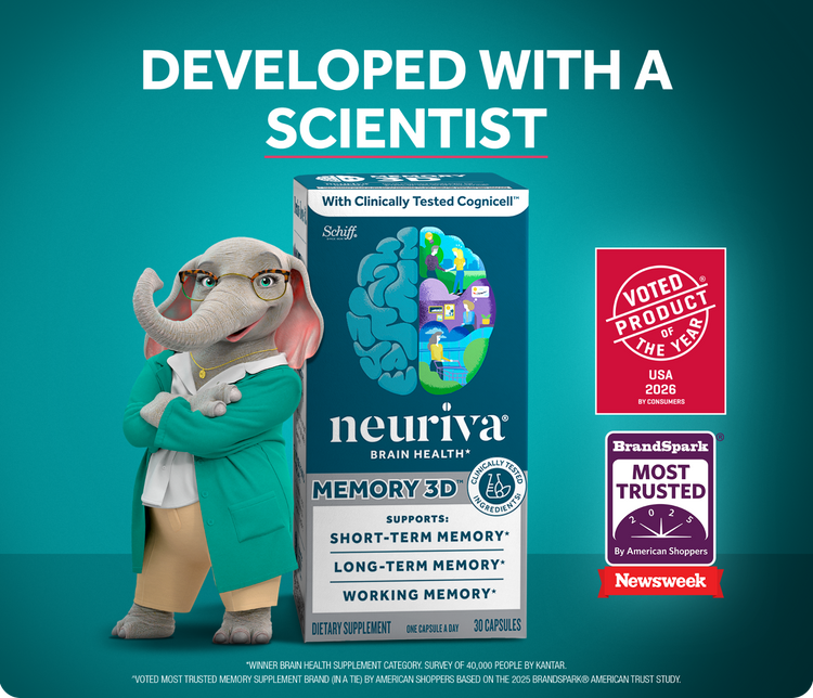 Neuriva 3D Landing Page | Schiff Vitamins