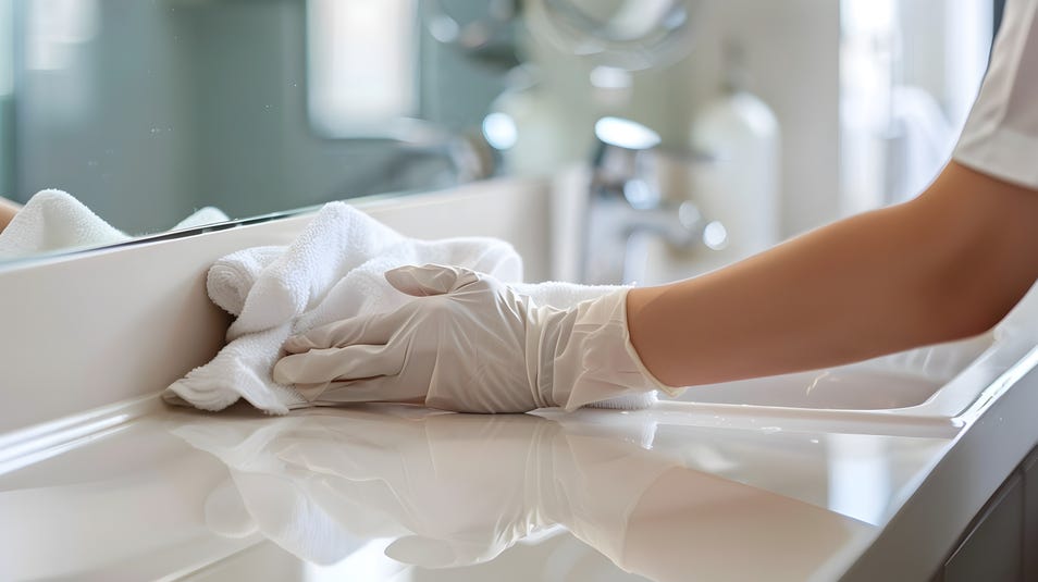 How to Clean Bathroom Countertops Like a Pro!